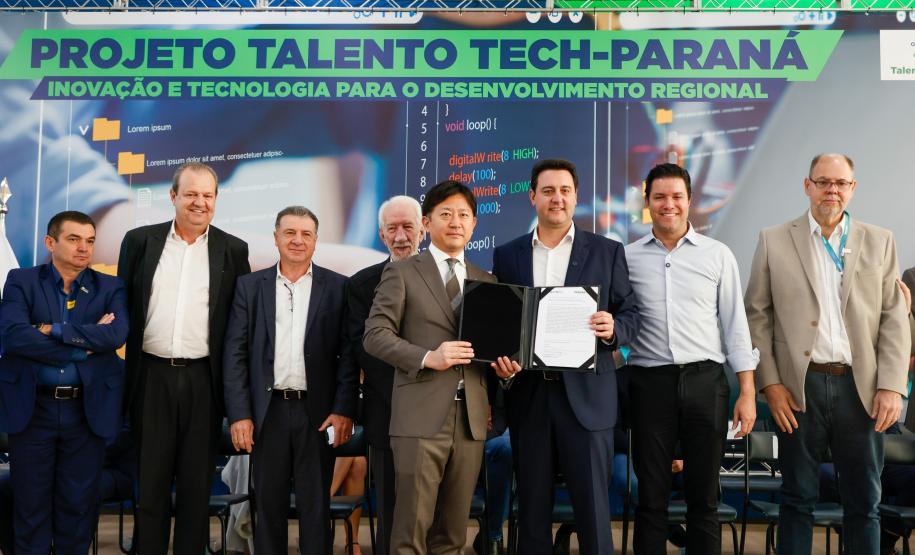 Governador Carlos Massa Ratinho Junior lança o projeto Talento Tech-PR.