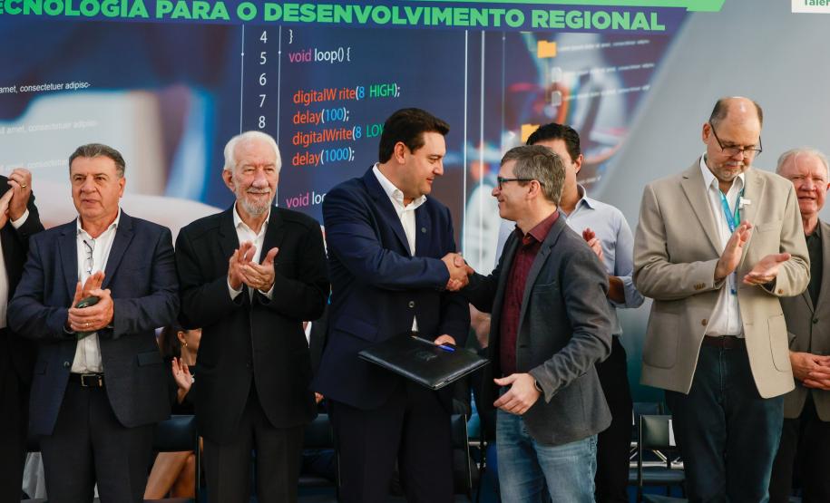 Governador Carlos Massa Ratinho Junior lança o projeto Talento Tech-PR.