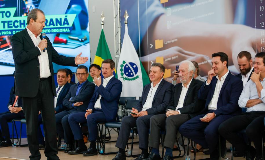 Governador Carlos Massa Ratinho Junior lança o projeto Talento Tech-PR.