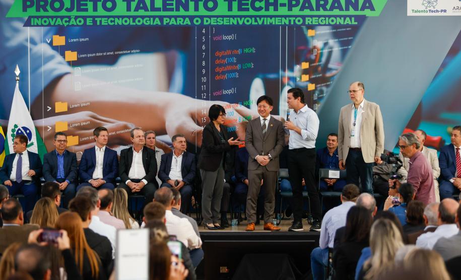 Governador Carlos Massa Ratinho Junior lança o projeto Talento Tech-PR.