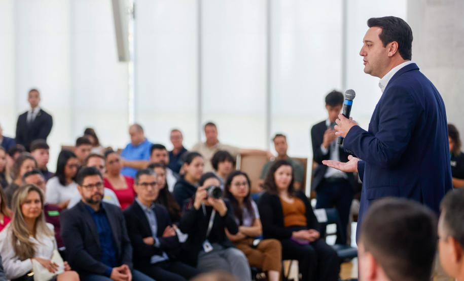 Governador Carlos Massa Ratinho Junior lança o projeto Talento Tech-PR.