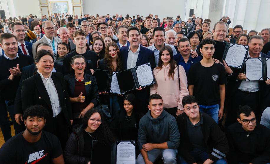 Governador Carlos Massa Ratinho Junior lança o projeto Talento Tech-PR.