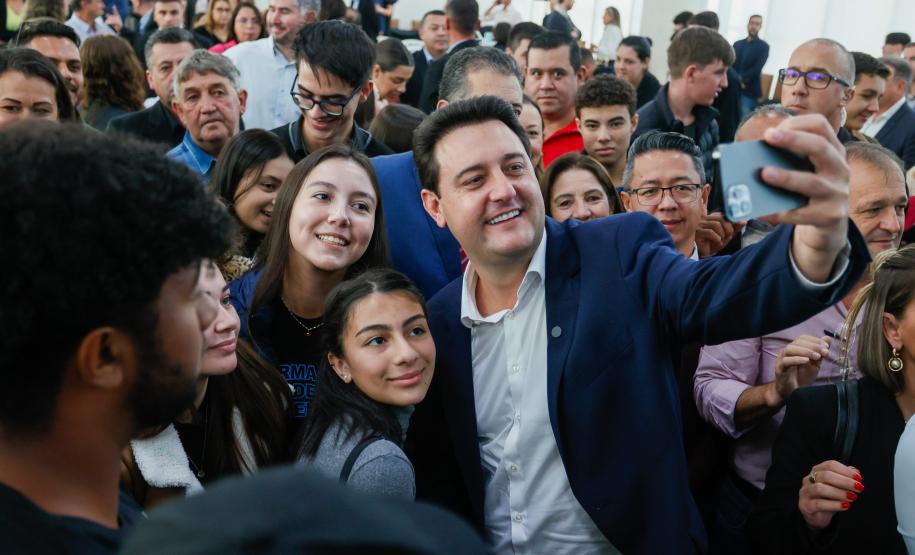 Governador Carlos Massa Ratinho Junior lança o projeto Talento Tech-PR.