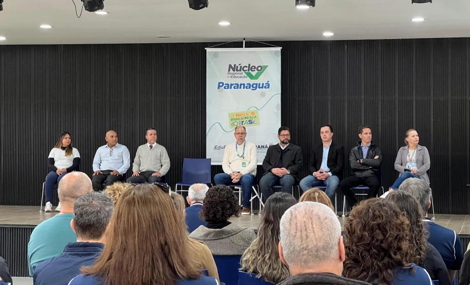 Talento Tech-PR distribui equipamentos para municípios e alunos do litoral paranaense. Foto: Gabriel Pires/SEI.