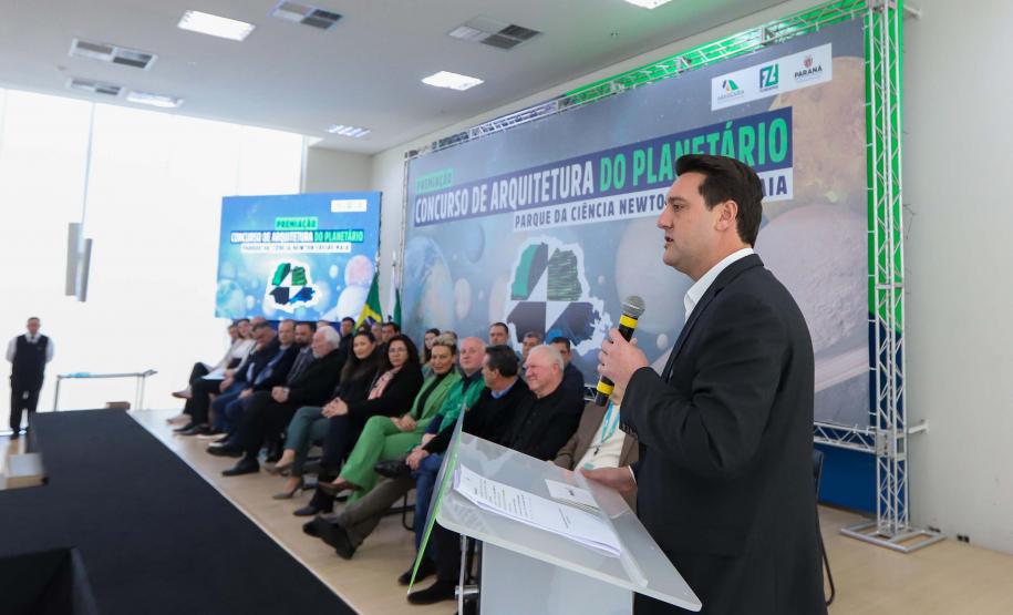 Concurso nacional para seleção do projeto do planetário do Parque da Ciência Newton Freire Maia, em Pinhais, na Região Metropolitana de Curitiba.