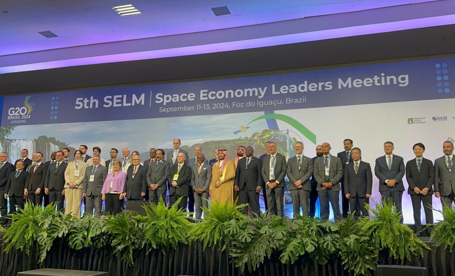 Estado fortalece presença internacional no Encontro de Líderes das Economias Espaciais do G20