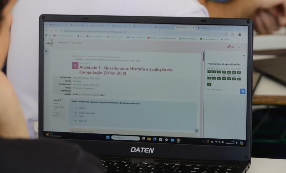 Alunos do Talento Tech fazem primeira prova presencial nos 50 municípios do projeto