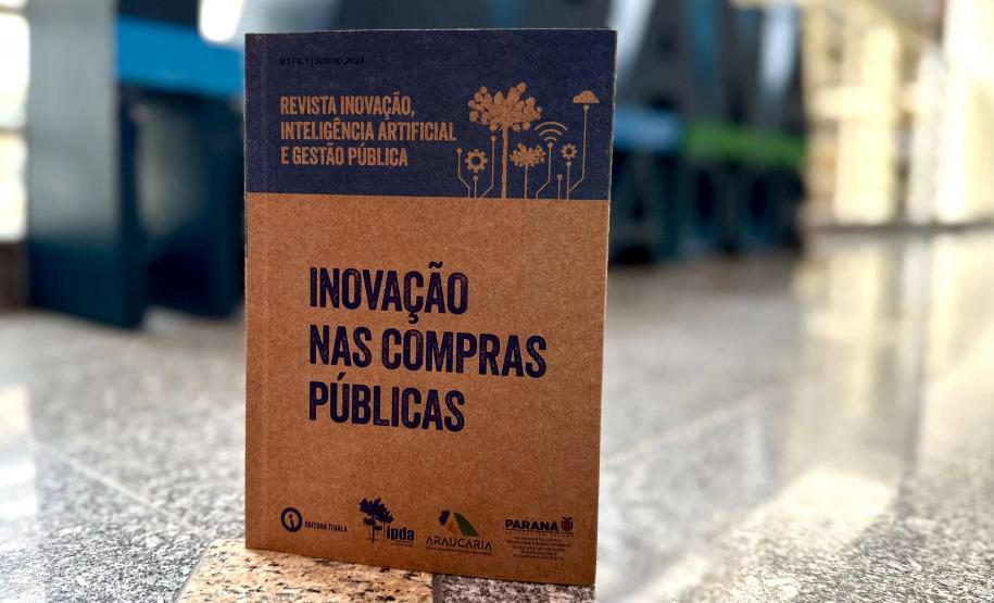Edição inaugural da publicação traz o tema “Inovação nas Compras Públicas” e aborda de ações e políticas implementadas pelo Governo do Estado visando a modernização da administração pública.