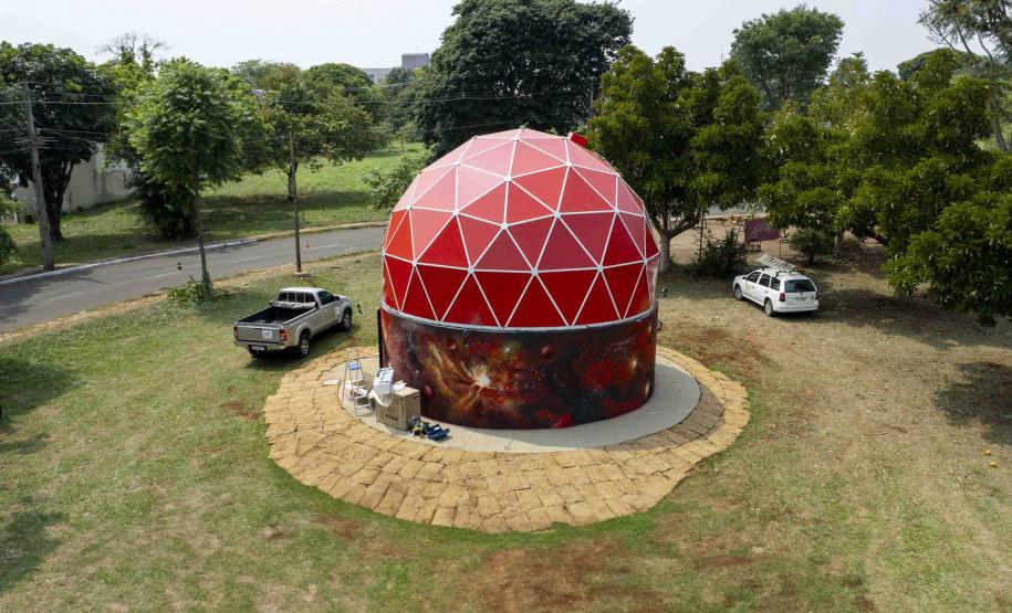 Maringá ganha novo planetário da UEM, inaugurado durante o Paraná Faz Ciência