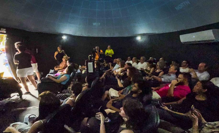 Maringá ganha novo planetário da UEM, inaugurado durante o Paraná Faz Ciência