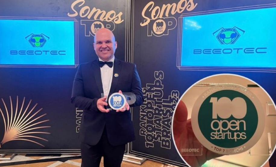 A Beeotec é umas das 68 startups selecionadas no Paraná Anjo Inovador, programa do Governo do Estado que incentiva desenvolvimento de produtos, serviços e processos inovadores.
