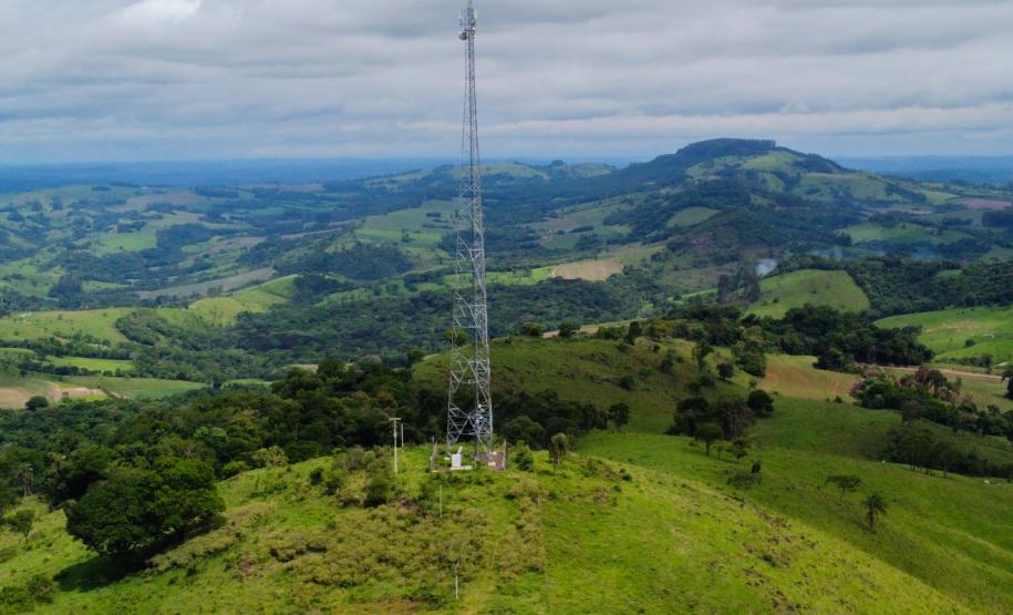Com instalação de 100 novas torres, Paraná avança com a conectividade em áreas rurais