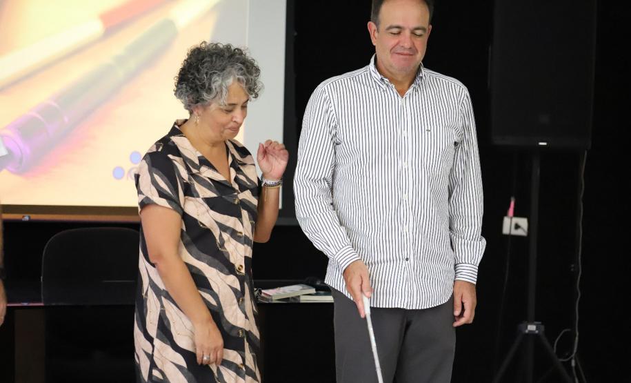 Workshop com cegos inicia ações do Estado para concurso de bengalas tecnológicas
