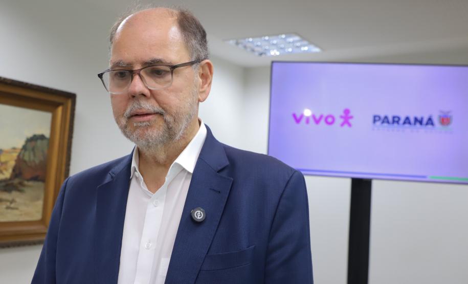 Governador recebe presidente da Vivo e discute ampliação de conectividade no Paraná