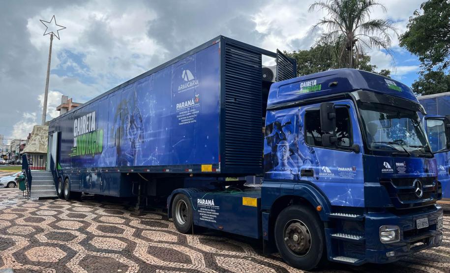 Carreta da Inovação inicia atividades gratuitas em Apucarana e Marilândia do Sul