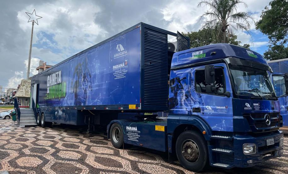 Carreta da Inovação chega a Cambé e Mauá da Serra com atividades gratuitas