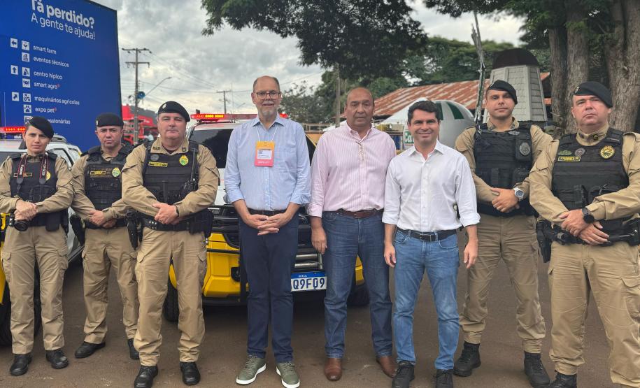 Estado inicia testes de conexão via satélite em viaturas da Patrulha Rural da PM