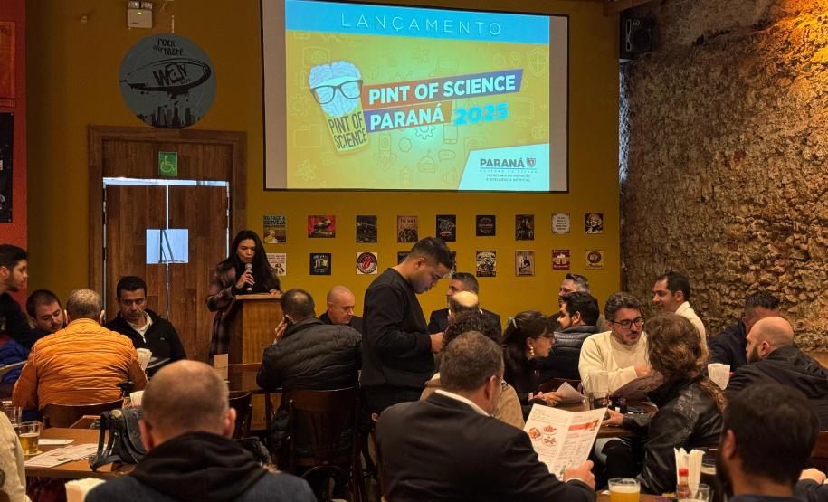 Com apoio do Estado, festival de divulgação científica em bares tem adesão de 31 municípios