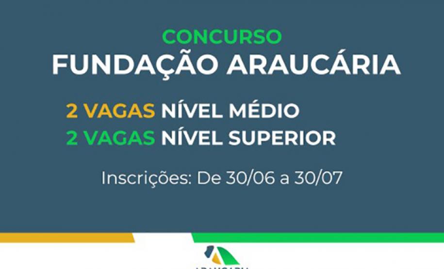 Com salários até R$ 11,1 mil, Fundação Araucária abre novo concurso público