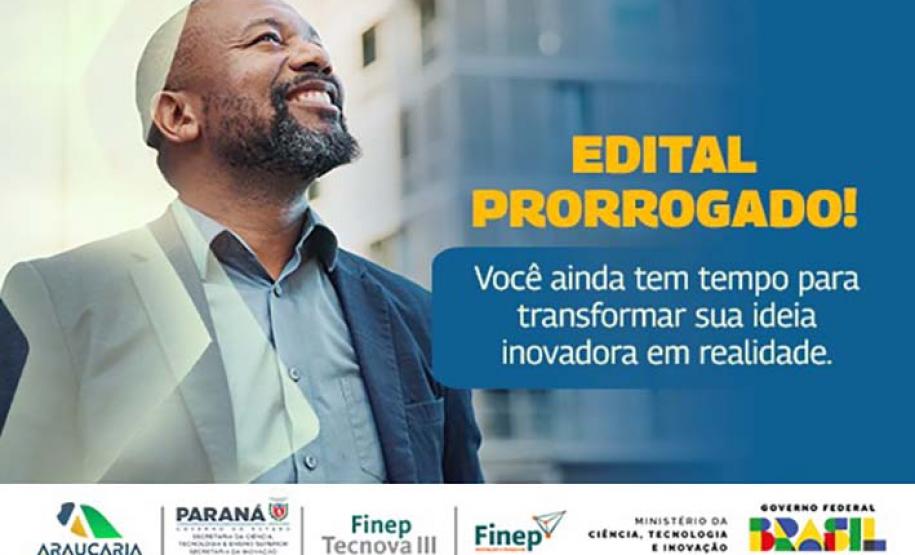 Acesso a R$ 30 milhões: prazo para as inscrições do Tecnova III é prorrogado até 1º de julho
