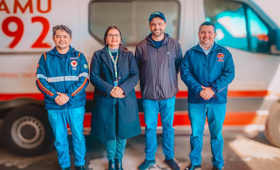 Paraná inicia implementação da plataforma digital pioneira SAMU Mobile pela região Oeste