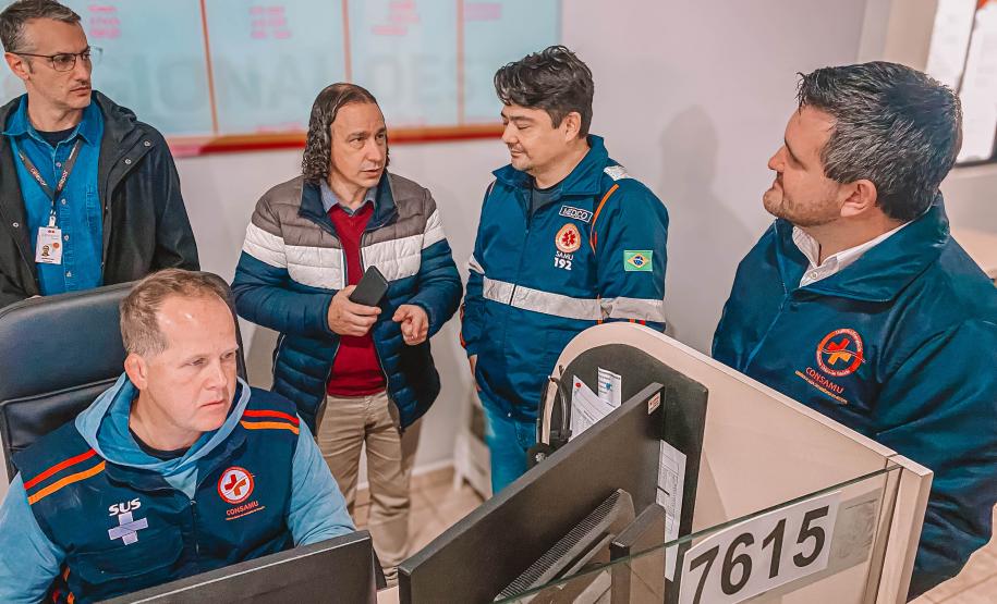 Paraná inicia implementação da plataforma digital pioneira SAMU Mobile pela região Oeste