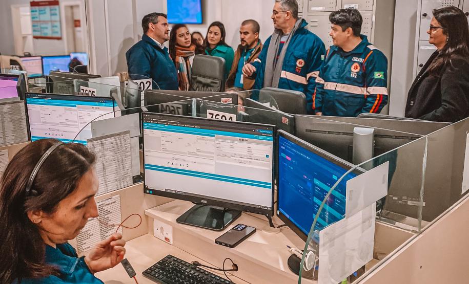 Paraná inicia implementação da plataforma digital pioneira SAMU Mobile pela região Oeste