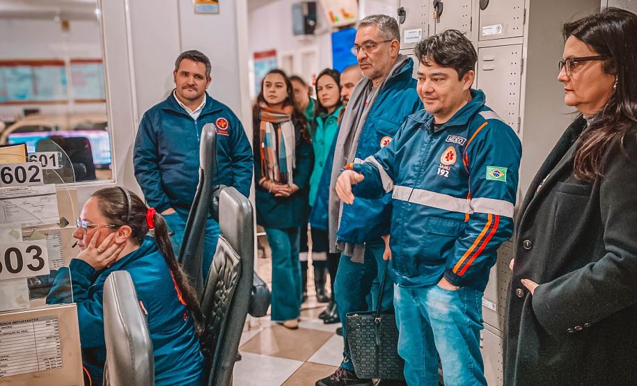 Paraná inicia implementação da plataforma digital pioneira SAMU Mobile pela região Oeste
