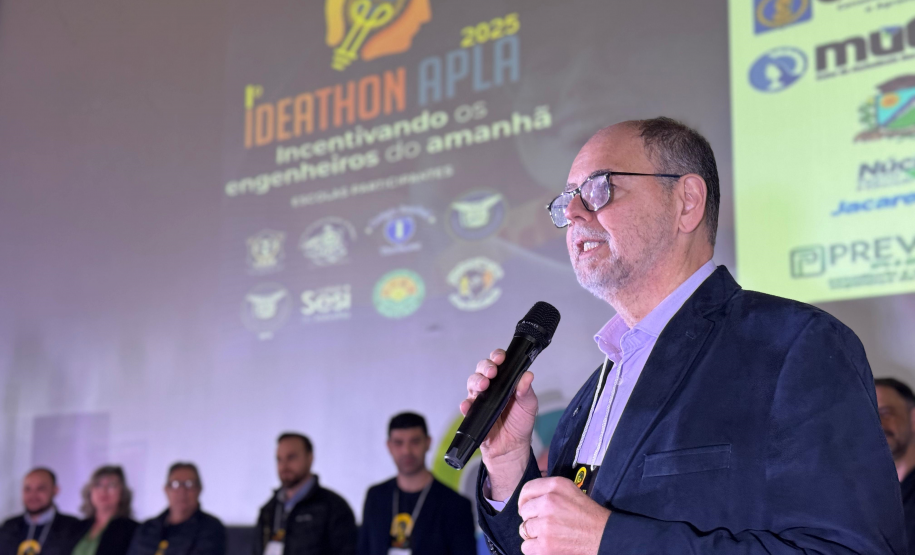 Secretário Alex Canziani participa do 1º Ideathon APLA 2025 em Santo Antônio da Platina