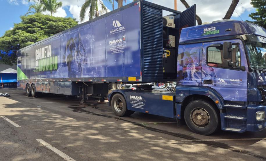 Carreta da Inovação estará em Florestópolis e Rancho Alegre a partir desta terça-feira