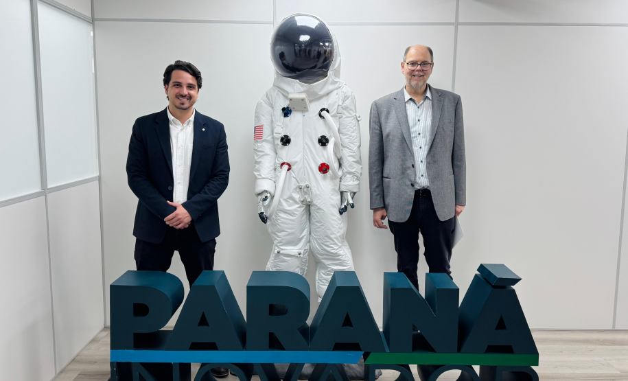 Secretário da Inovação recebe prefeito de Irati para tratar de projetos voltados ao desenvolvimento tecnológico da cidade