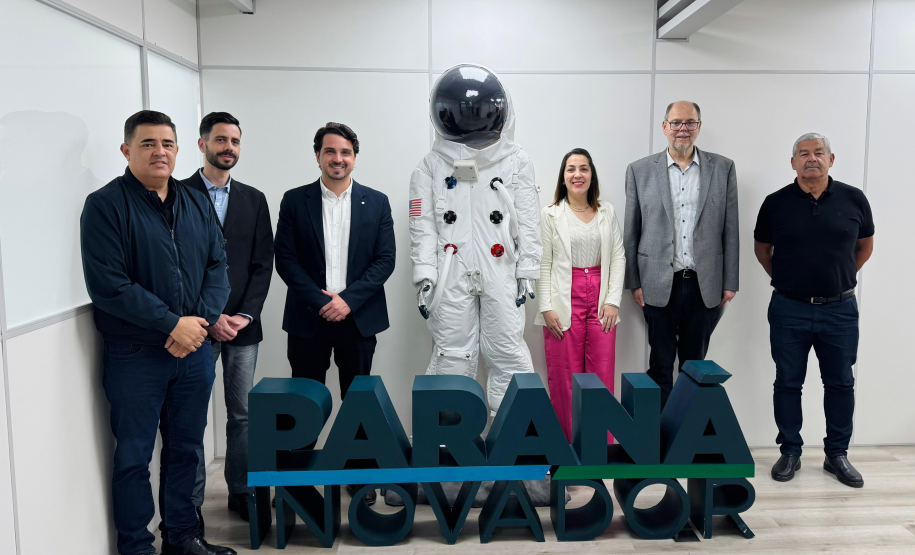 Secretário da Inovação recebe prefeito de Irati para tratar de projetos voltados ao desenvolvimento tecnológico da cidade