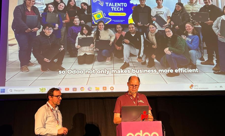 Estado apresenta resultados do Talento Tech em evento de tecnologia na Europa