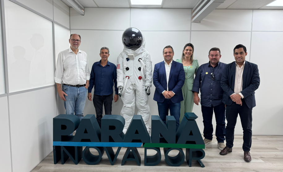 Secretário da Inovação recebe, na SEIA, prefeito e autoridades de Centenário do Sul