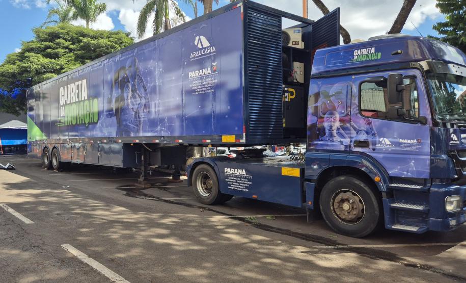 Carreta da Inovação chega a Ibiporã e Francisco Beltrão nesta semana com ações gratuitas