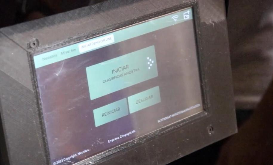 Startup apoiada pelo Estado cria equipamento que utiliza IA para análise de grãos