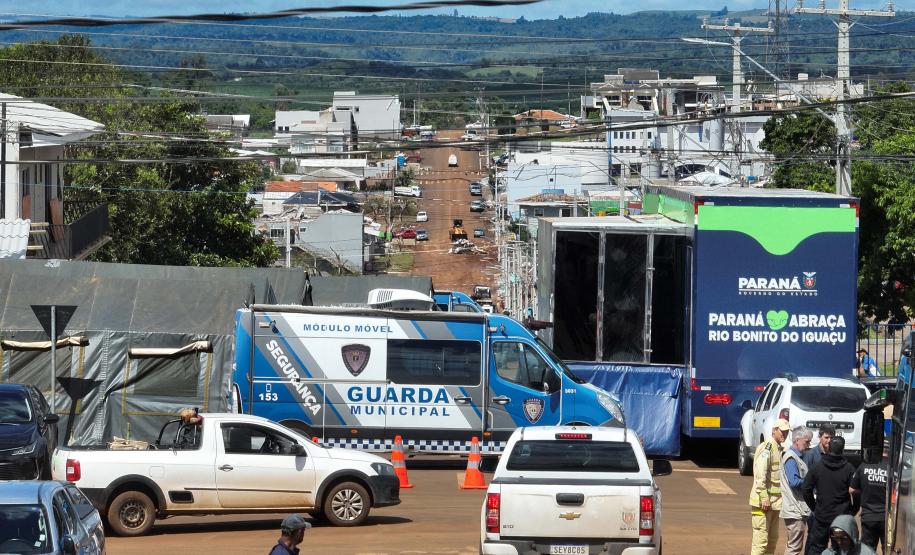 Carreta da Inovação atua como escritório de reconstrução em Rio Bonito do Iguaçu