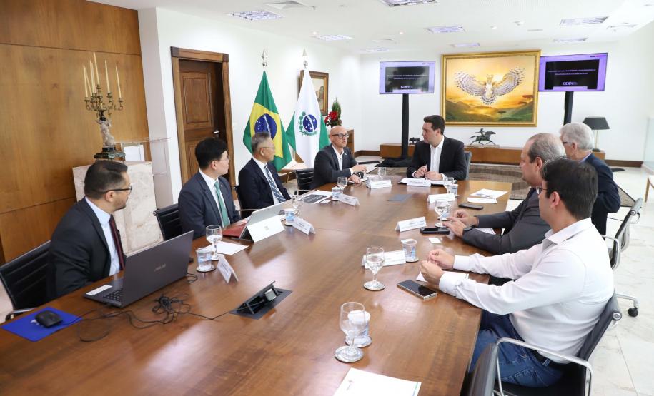 Koarean Valley: Ratinho Junior recebe comitiva que vai instalar centro de inovação em Ivaiporã