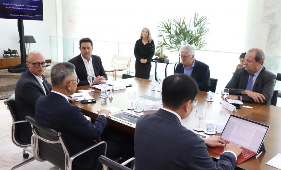 Koarean Valley: Ratinho Junior recebe comitiva que vai instalar centro de inovação em Ivaiporã