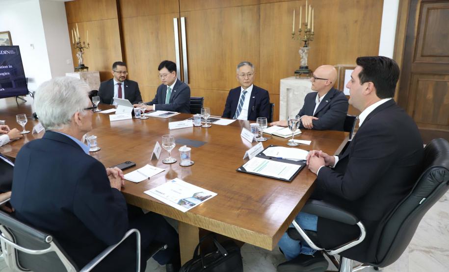 Koarean Valley: Ratinho Junior recebe comitiva que vai instalar centro de inovação em Ivaiporã