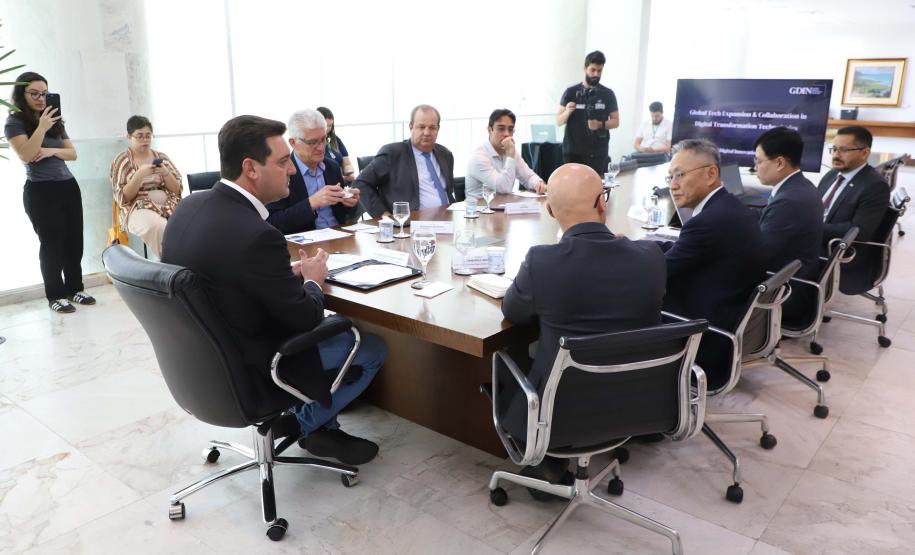 Koarean Valley: Ratinho Junior recebe comitiva que vai instalar centro de inovação em Ivaiporã