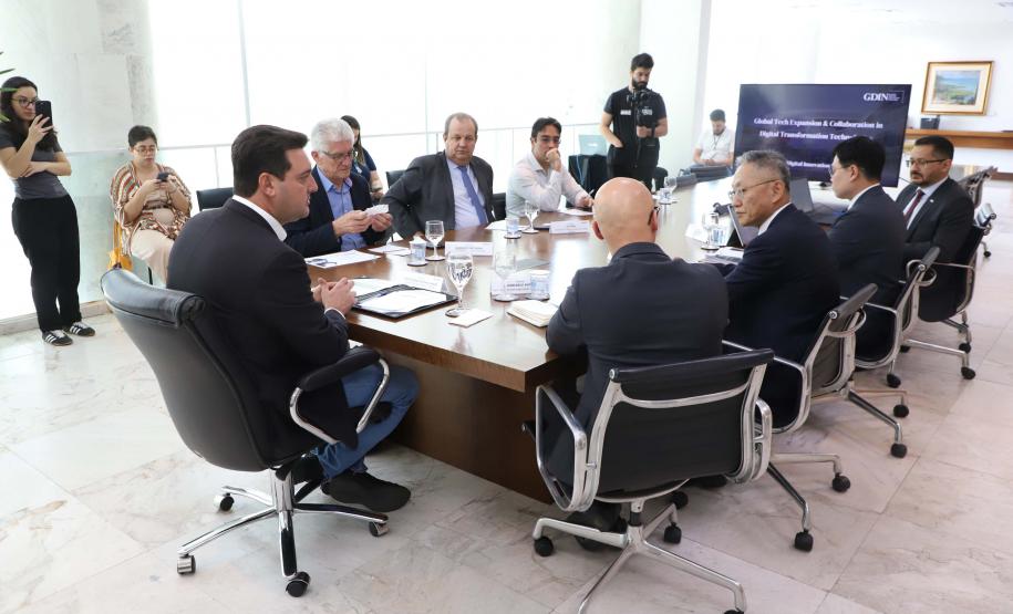 Koarean Valley: Ratinho Junior recebe comitiva que vai instalar centro de inovação em Ivaiporã