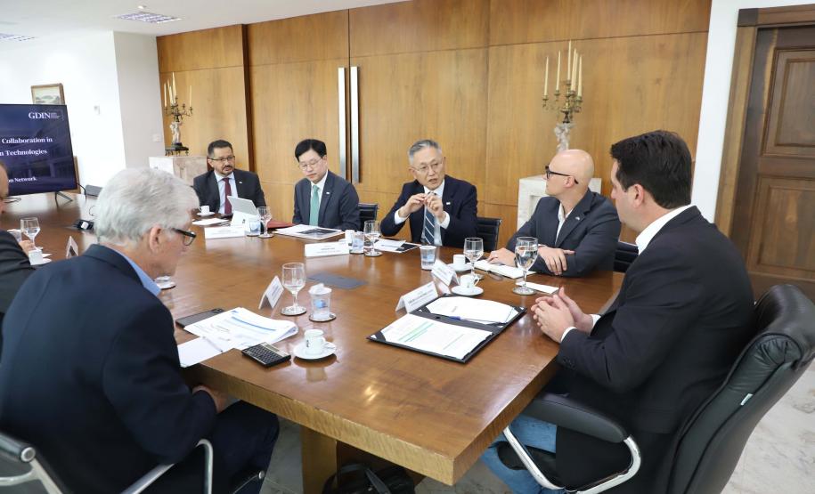 Koarean Valley: Ratinho Junior recebe comitiva que vai instalar centro de inovação em Ivaiporã