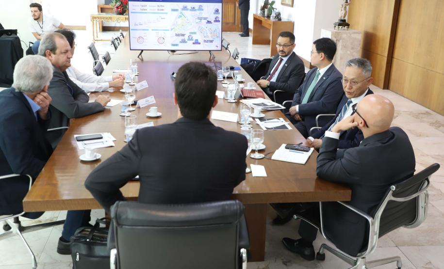 Koarean Valley: Ratinho Junior recebe comitiva que vai instalar centro de inovação em Ivaiporã