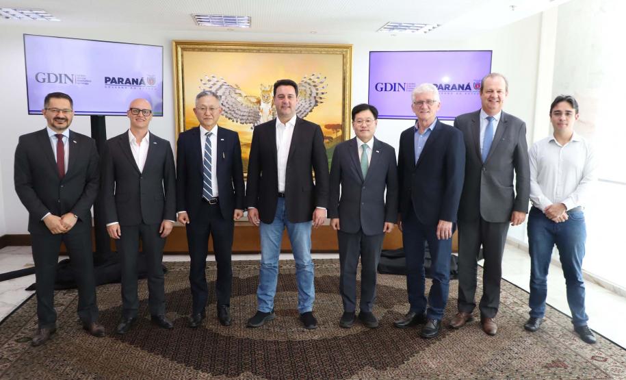 Koarean Valley: Ratinho Junior recebe comitiva que vai instalar centro de inovação em Ivaiporã