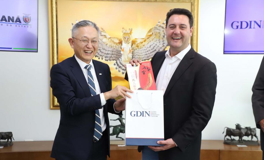 Koarean Valley: Ratinho Junior recebe comitiva que vai instalar centro de inovação em Ivaiporã