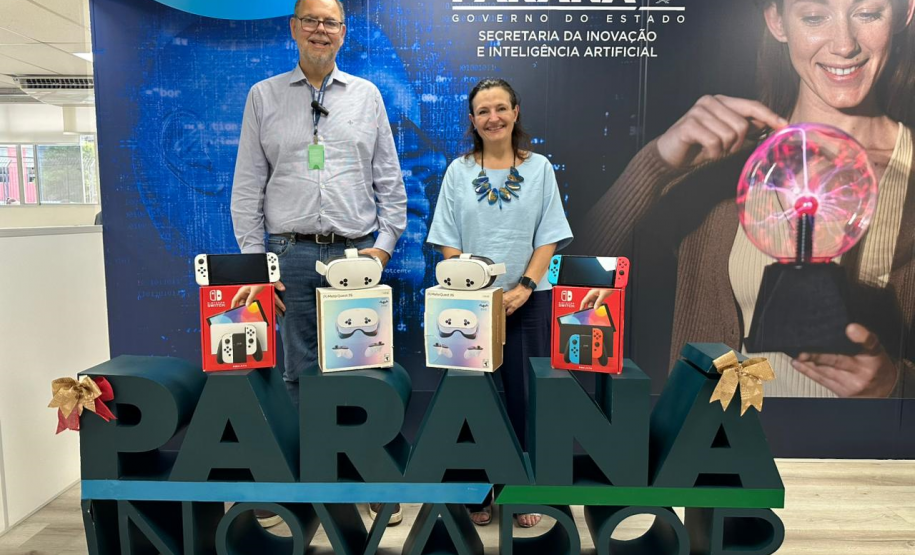 SEIA recebe doação de equipamentos para fortalecer ações da Carreta da Inovação