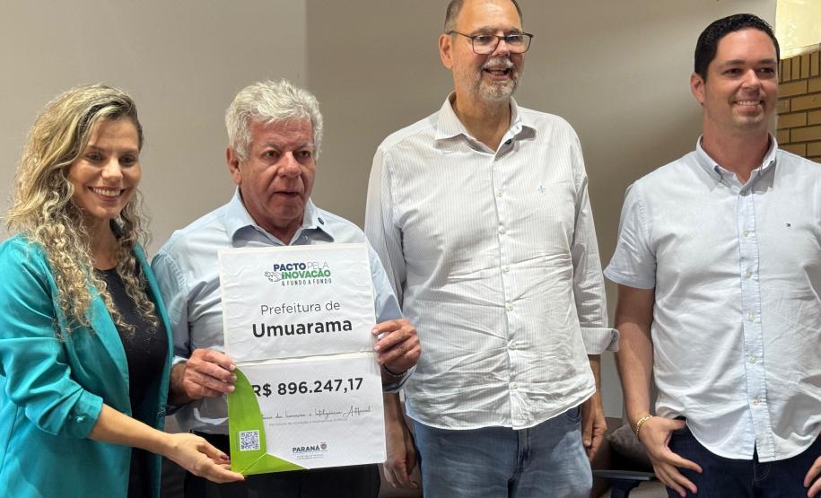 Estado entrega R$ 11,7 milhões para inovação em Campo Mourão, Umuarama e região