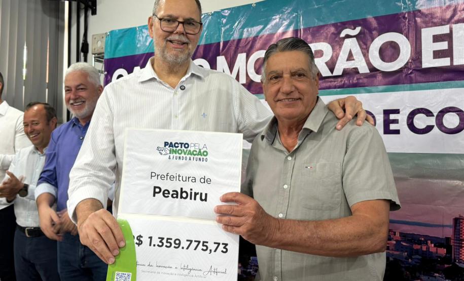 Estado entrega R$ 11,7 milhões para inovação em Campo Mourão, Umuarama e região