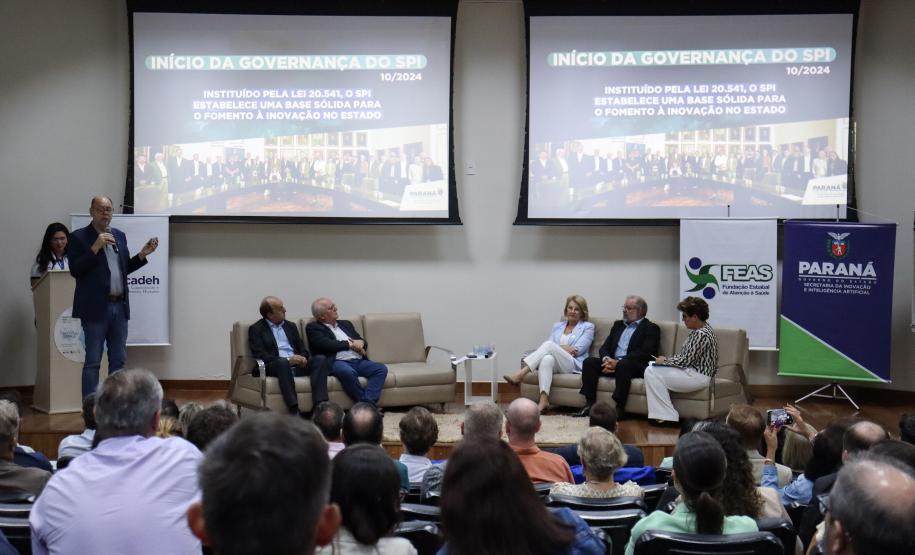 Estado oficializa abertura da vertical de saúde do Sistema Paranaense de Inovação